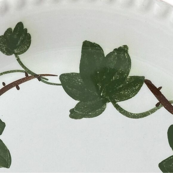 Vintage Blue Ridge Pottery Ivy Plate - Mid-Century Modern - Picture 2 of 6